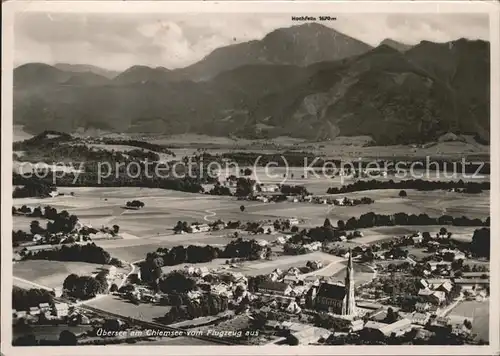 uebersee Fliegeraufnahme Hochfelln Chiemgauer Alpen Kat. uebersee