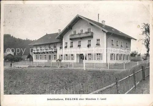 Egling Wolfratshausen Sebaldushaus / Egling /Bad Toelz-Wolfratshausen LKR