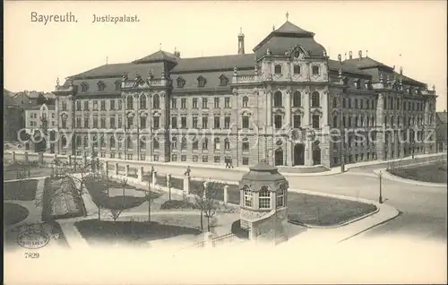 Bayreuth Justizpalast Kat. Bayreuth