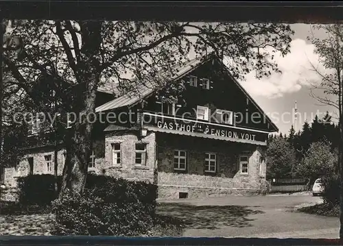 Fleckl Gasthof Pension A.Voit Kat. Warmensteinach