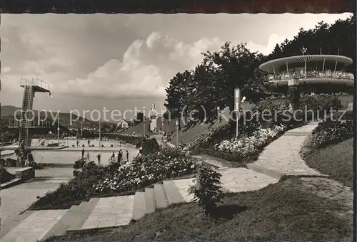 Bad Kissingen Staedt.Schwimmbad Kat. Bad Kissingen