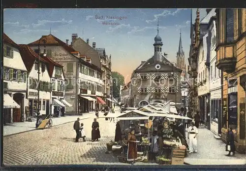 Bad Kissingen Marktplatz Kat. Bad Kissingen