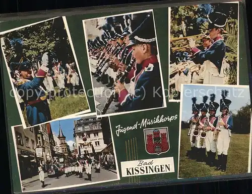 Bad Kissingen Jugend Musikkorps beim Umzug Kat. Bad Kissingen