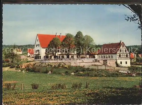 Wallsdorf Pension Cafe Restaurnt "Der Reimehof" Kat. Kirchensittenbach