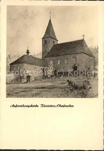 Kleintettau Auferstehungskirche Kat. Tettau