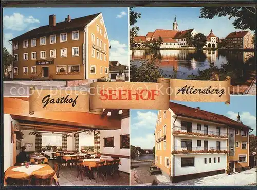 Allersberg Gasthof Seehof Kat. Allersberg