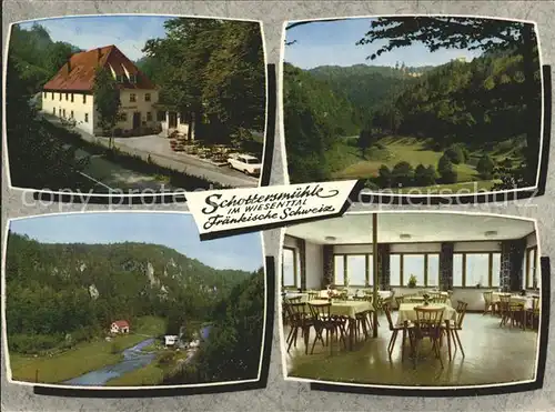 Behringersmuehle Gasthaus "Schottersmuehle" Kat. Goessweinstein