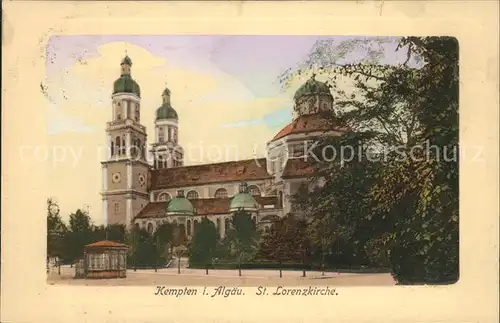 Kempten St.Lorenzkirche Kat. Kempten (Allgaeu)