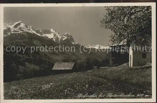 Garmisch Partenkirchen Pfeiferalm Kat. Garmisch Partenkirchen