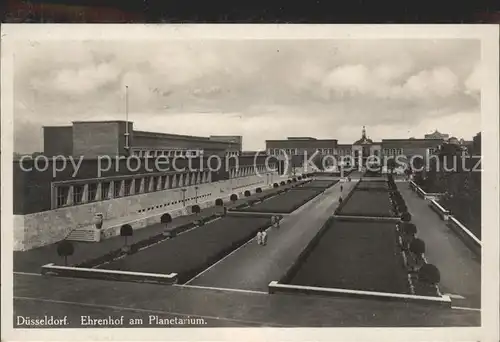 Duesseldorf Ehrenhof am Planetarium Kat. Duesseldorf