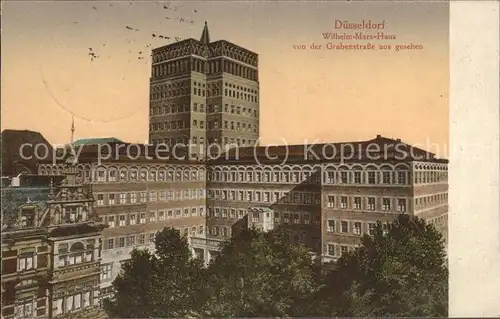 Duesseldorf Wilhelm Marx Haus  Kat. Duesseldorf