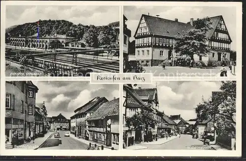 Kreiensen Rathaus Wilhelmstrasse Bahnhof Kat. Kreiensen