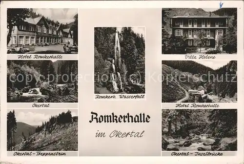 Romkerhalle Wasserfall Villa Helene Okertal Hote "Romkerhalle" Kat. Goslar