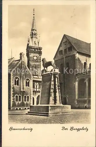 Braunschweig Burgplatz Kat. Braunschweig