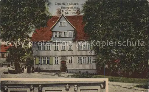 Zellerfeld Bergapotheke Kat. Clausthal Zellerfeld