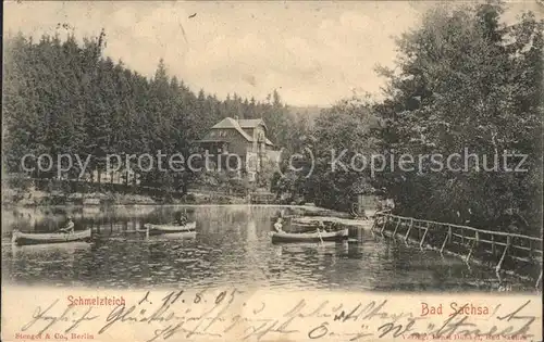 Bad Sachsa Harz Schmelzteich Kat. Bad Sachsa