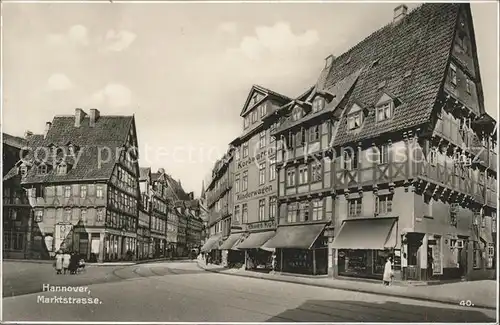 Hannover Marktstrasse Kat. Hannover