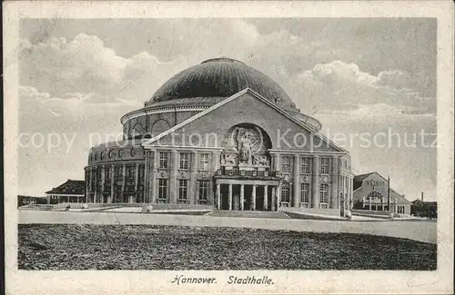 Hannover Stadthalle Kat. Hannover