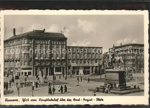 Hannover Ernst Augus Platz Denkmal Kat. Hannover