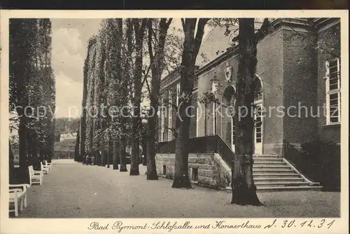 Bad Pyrmont Schlossallee Konzerthaus Kat. Bad Pyrmont