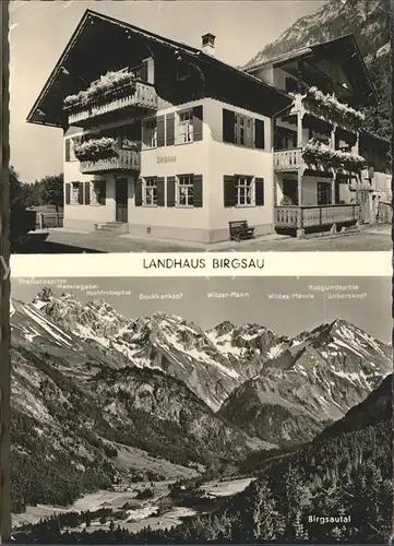 Oberstdorf Landhaus "Birgsau" Kat. Oberstdorf