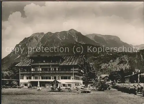 Oberstdorf "Kappeler Haus" Hotel Kat. Oberstdorf