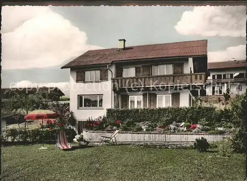 Oberstaufen Fremdenheim Kastl Kat. Oberstaufen