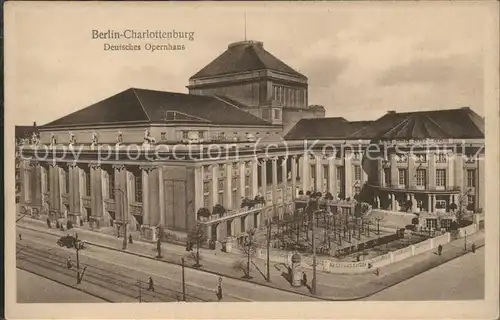 Charlottenburg Dt Opernhaus / Berlin /Berlin Stadtkreis
