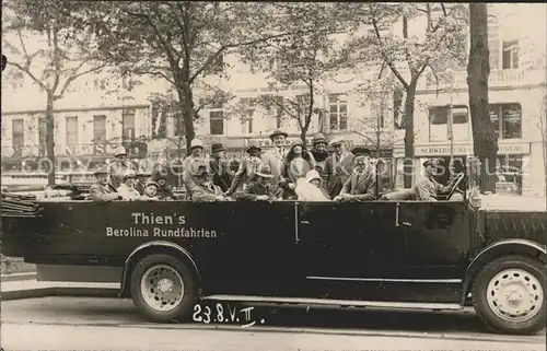 Berlin Thiens Berolina Rundfahrten Kat. Berlin