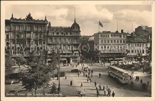 Berlin Unter den Linden Kranzlerecke Kat. Berlin