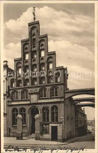 Luebeck Schiffergesellschaft Kat. Luebeck