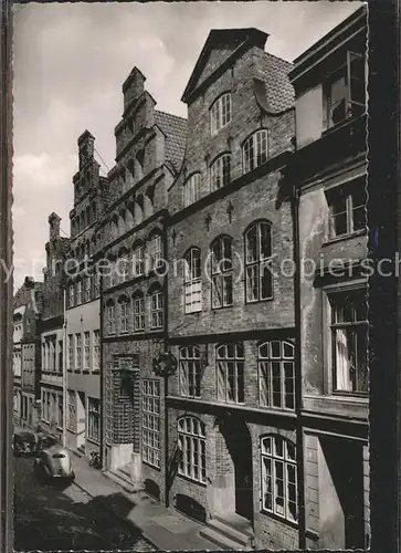 Luebeck Schabbelhaus Mengstrasse Kat. Luebeck