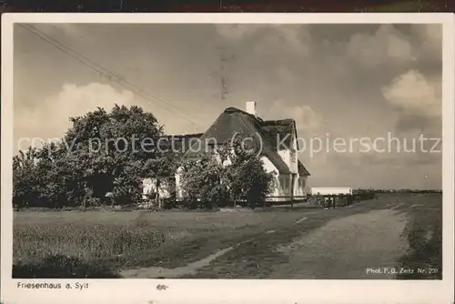 Sylt Friesenhaus Kat. Sylt Ost