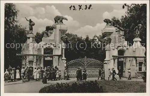 Stellingen Hamburg Tierpark Hagenbeck Haupteingang / Hamburg /Hamburg Stadtkreis