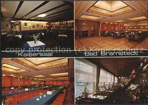 Bad Bramstedt Gaststaette Kaisersaal Teilansichten Kat. Bad Bramstedt