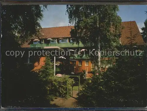 Lueneburg Kurpension Friedr Gloede Kat. Lueneburg