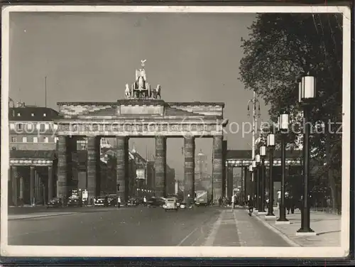 Berlin Brandenburger Tor Kat. Berlin