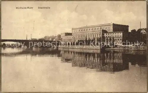 Muelheim Ruhr Stadthalle Kat. Muelheim an der Ruhr