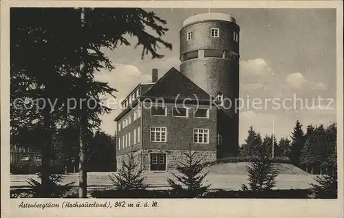 Winterberg Hochsauerland Astenbergturm Kat. Winterberg