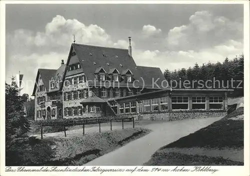 Dahle Altena Ehrenmal des Sauerl Gebirgsvereins auf dem Kohlberg Kat. Altena