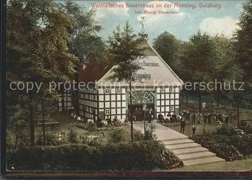 Duisburg Ruhr Westfaelisches Bauernhaus / Duisburg /Duisburg Stadtkreis