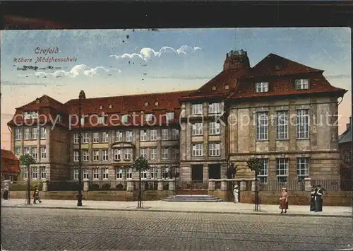 Krefeld Hoehere Maedchenschule Kat. Krefeld