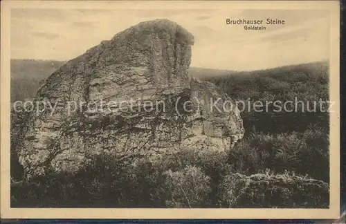 Bruchhausen Sauerland Bruchhausener Steine Goldstein Kat. Olsberg