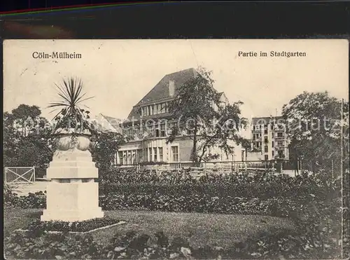 Muelheim Koeln Im Stadtpark Kat. Koeln