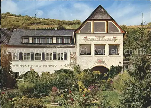 Lorch Rheingau Weingut mit Winzerstube von Fritz Perabo Kat. Lorch