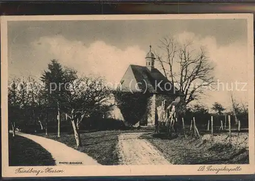 Friedberg Hessen St.Georgskapelle Kat. Friedberg (Hessen)