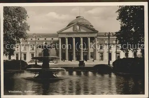 Wiesbaden Kurhaus Kat. Wiesbaden