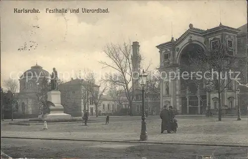 Karlsruhe Festhalle u.Vierordbad Kat. Karlsruhe