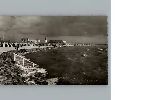 Buesum Nordseebad Leuchtturm / Buesum /Dithmarschen LKR