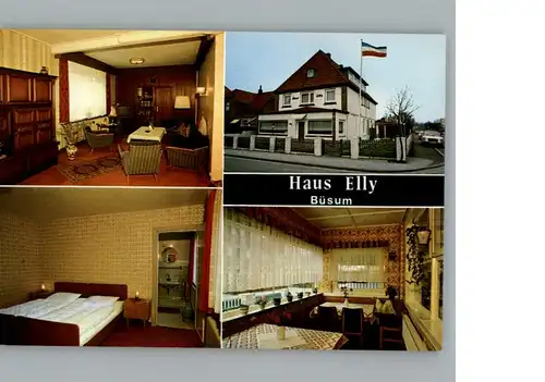 Buesum Nordseebad Haus Elly / Buesum /Dithmarschen LKR